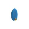 Masturbateur vibrant bleu en silicone, USB MILO 
